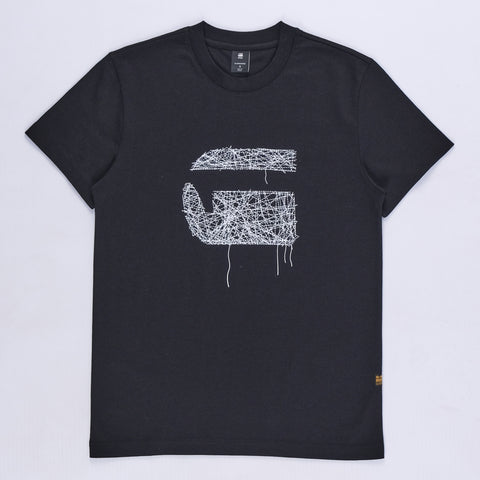 Stitch Burger T-Shirt (Black)