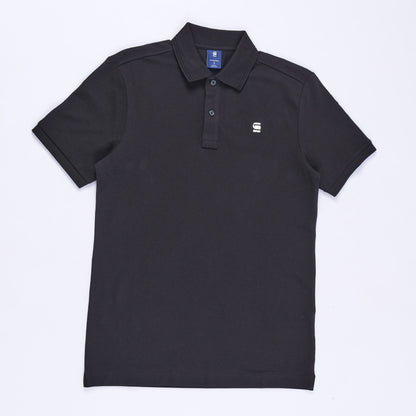 Dunda Slim Polo Shirt (Black)