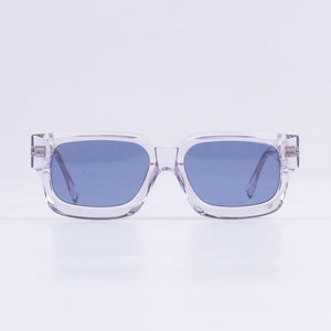 Tokyo Sunglasses (Clear/Blue)